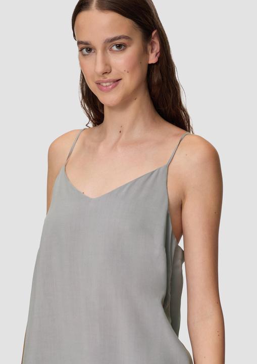 Immagine prodotto s.Oliver Bluse Bluse aus Satin mit V-Neck (38)