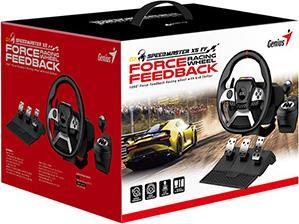 Produktbild Genius GX Gaming Wheel Speedmaster X5 USB -Lenkung schwarz (PC, PS4, Xbox One S)