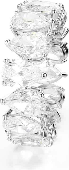 Produktbild Swarovski Matrix Vittore Ring Tropfenschliff Weiss Silber (60)