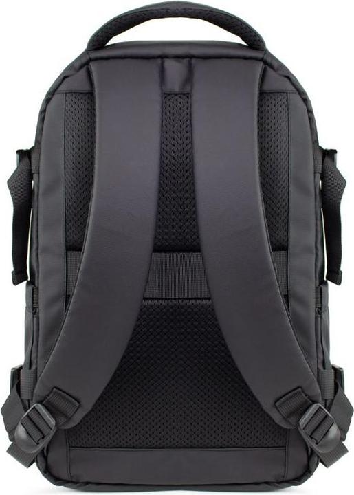 Actual product image Wozinsky WPW-20L Reiserucksack mit Laptopfach, 40 x 20 x 25 cm, für Gepäckaufbewahrung – Schwarz (20 l)