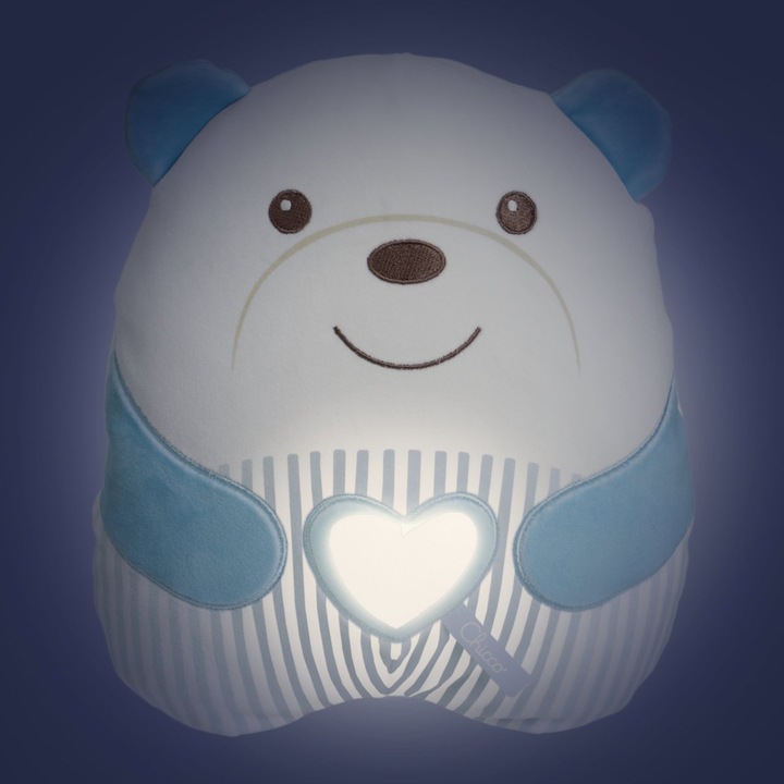 Actual product image Chicco Cuddly Meditation Teddy Bear Blue