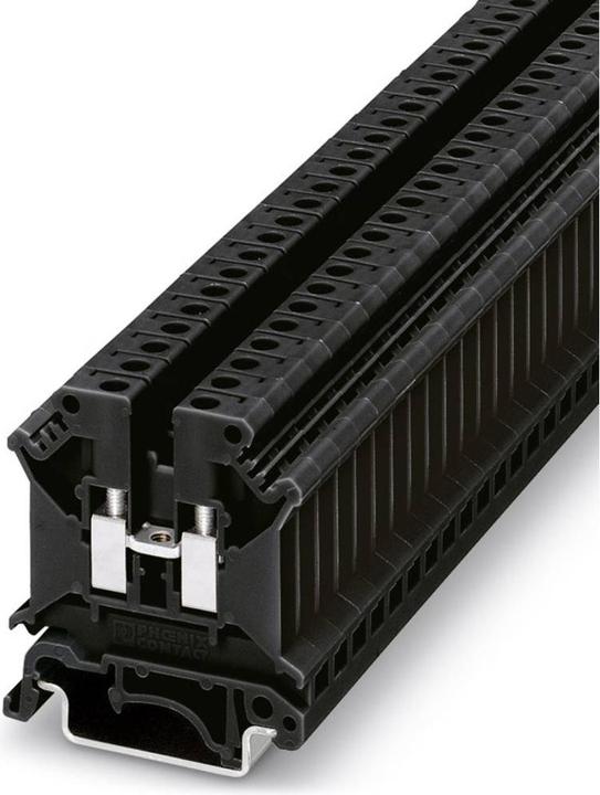 Phoenix Contact Bloc de jonction de passage UK 5 N BK Noir 50 pcs.