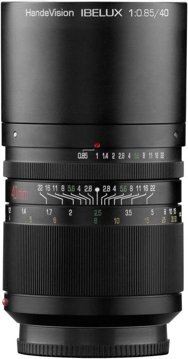 Immagine prodotto Handevision Ibelux 40mm F0.85 APS-C MFT nero (Micro Four Thirds, APS-C / DX, Micro Four Thirds)