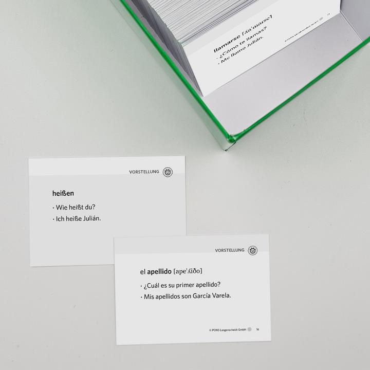 Immagine prodotto Power-Vokabelbox Spanisch (Spagnolo, Tedesco, 2024)