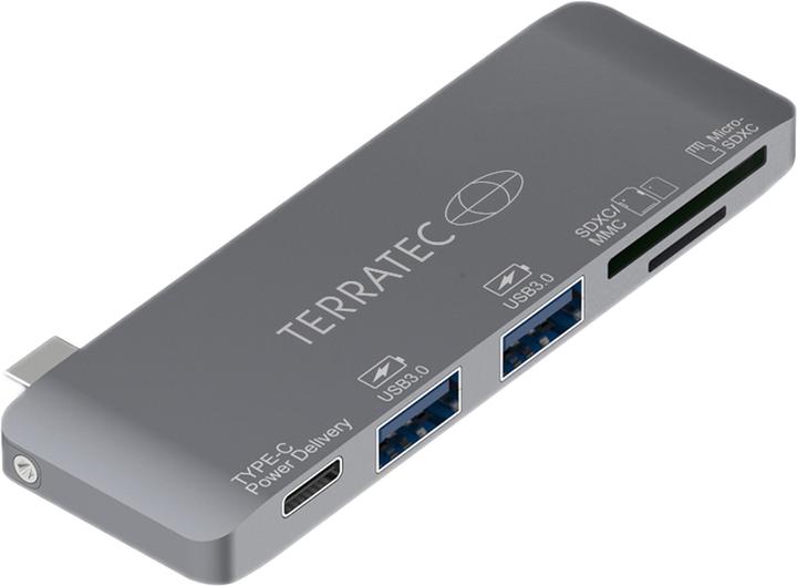 Terratec Connect C7 CardReader (Docking port (proprietary), 3 ports)