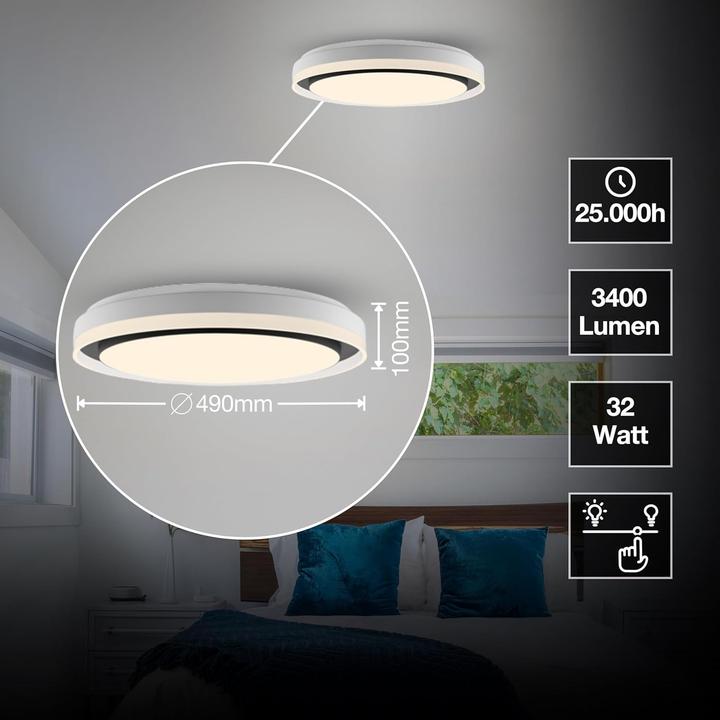 Actual product image Ledvance Smart+ Orbis Ceiling ZEST MAGIC RGB (1050 lm)