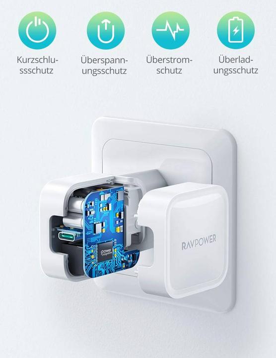 Actual product image RAVPower RP-PC120 (30 W)