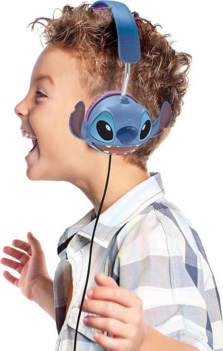 Image du produit Disney Lexibook - Stitch - Casque pliable filaire (HP015D)
