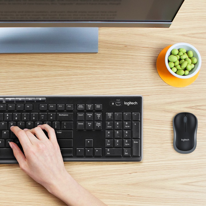 Produktbild Logitech Mk270 (DE, Kabellos)