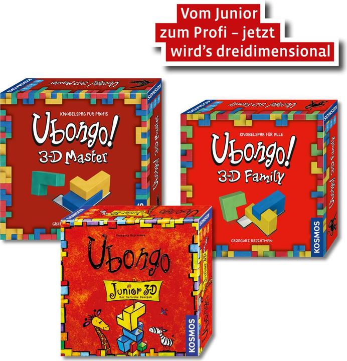 Actual product image Kosmos Ubongo 3-D Master (German, 1 - 4 Players)