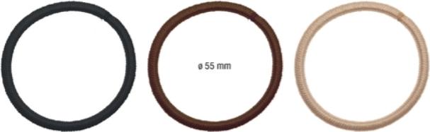 Produktbild Efalock hair elastic thick brown 10pcs (Haargummi)
