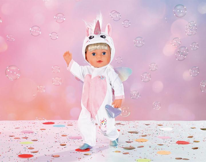 Produktbild Zapf Creation Baby Born Einhorn Kuschelanzug