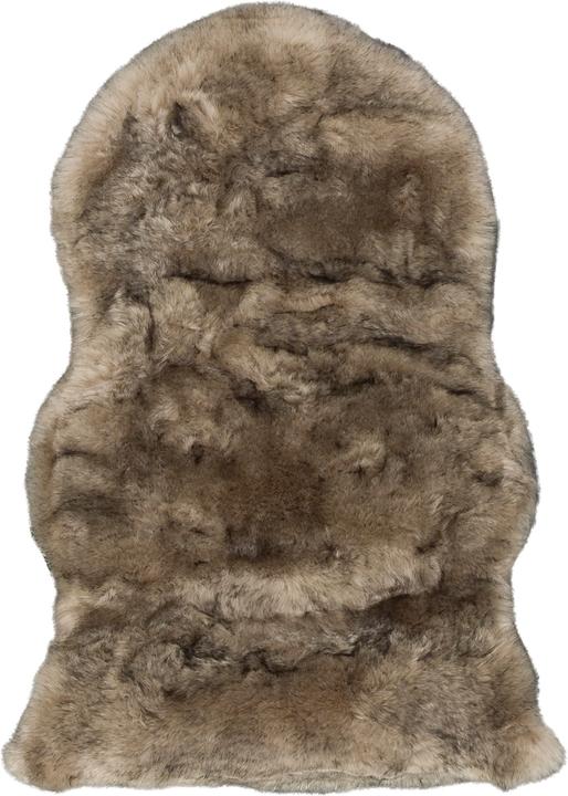 Produktbild Pergamon Luxus Super Soft Fellteppich Aspen Meliert Shape (55 x 80 cm)