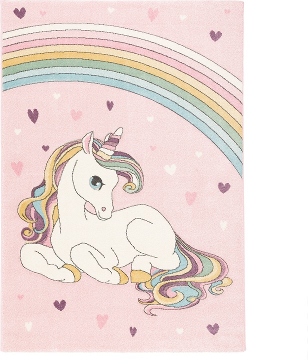 Immagine prodotto Pergamon Tappeto per bambini Maui Kids Unicorn Pastel (200 x 290 cm)