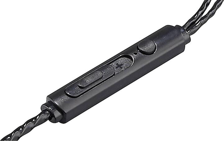 Produktbild Renkforce RF-IE-JH01 Telefon In Ear Headset kabelgebunden Schwarz (metallic) (Kabelgebunden)