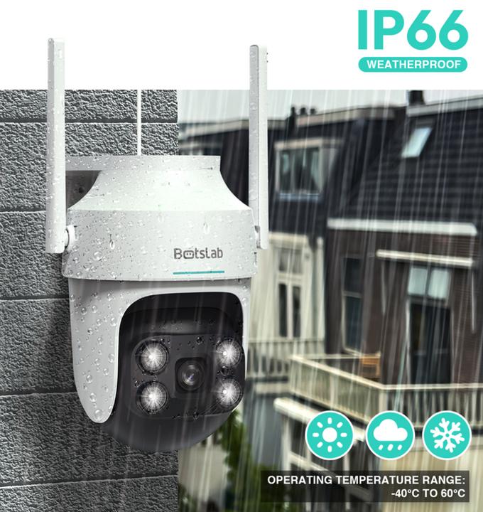 Image du produit Botslab Extérieur Pan / Tilt, Multi-scènes AI reconnaissance, 360° Smart Tracking, Large Aperture Lens, C