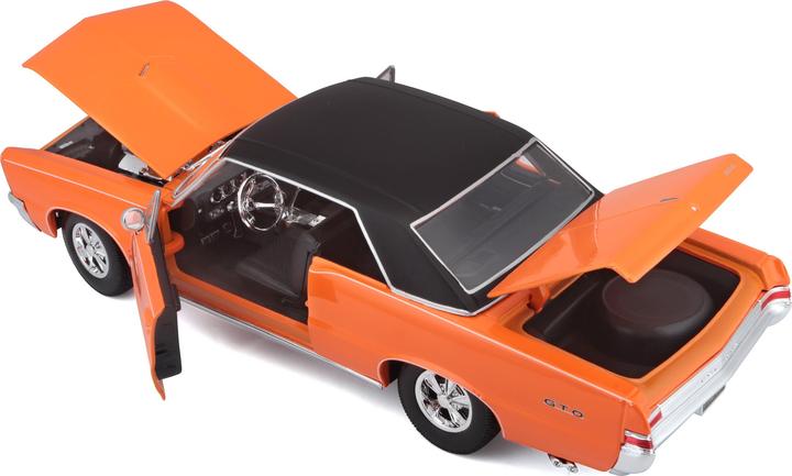 Produktbild Maisto Pontiac GTO Hurst Edition 1965 orange 1/18