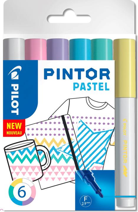 Produktbild Pilot Pintor Extra Fein Set à 6 Pastell (6x)