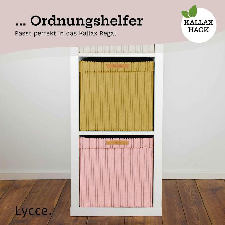 Produktbild Lycce Aufbewahrungskorb Casual Faltbare Aufbewahrungsbox Cord 1P (33 cm)