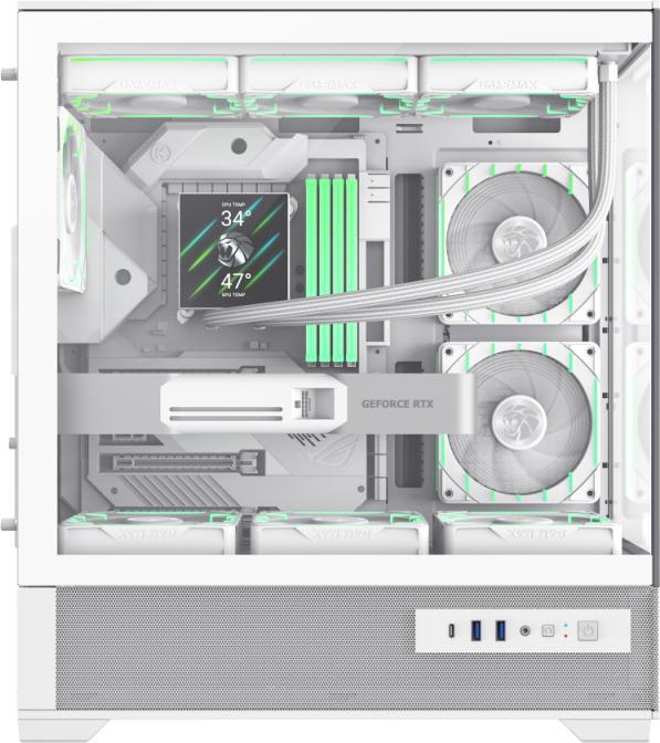 Actual product image GameMax | Case | VISTA 2 AW | ATX (ATX, ITX, Mini-ATX)