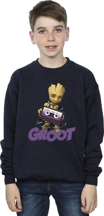 Actual product image Guardians of the Galaxy Boys Groot Casette Sweatshirt (140, 146)