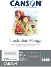 Actual product image Canson DRAWING BLOCK SKIZZEN PAPER ILLUSTR.A4 250g 12BL (A4)