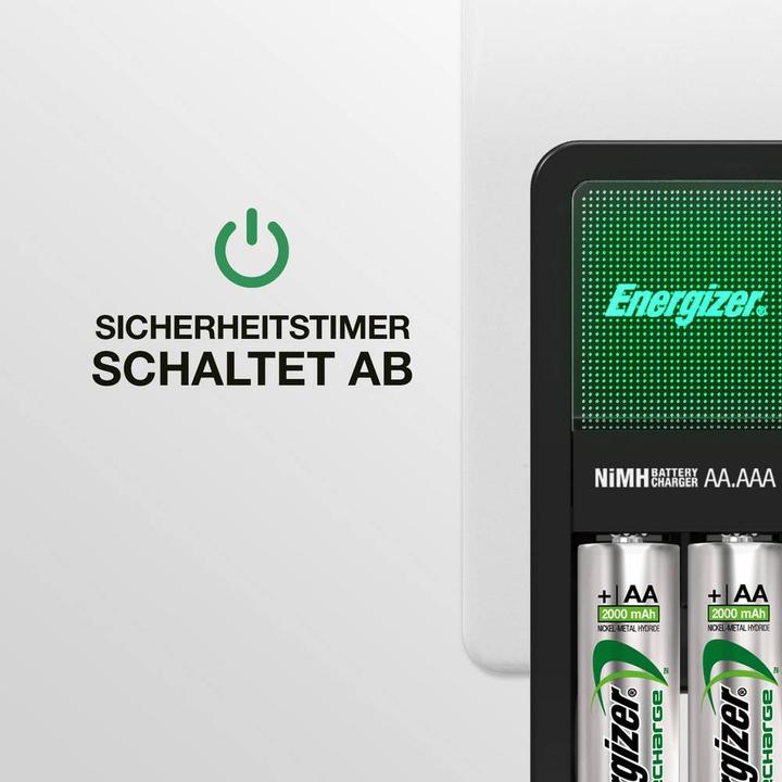 Actual product image Energizer Recharge Mini (2 pcs., AA, Battery + charger)