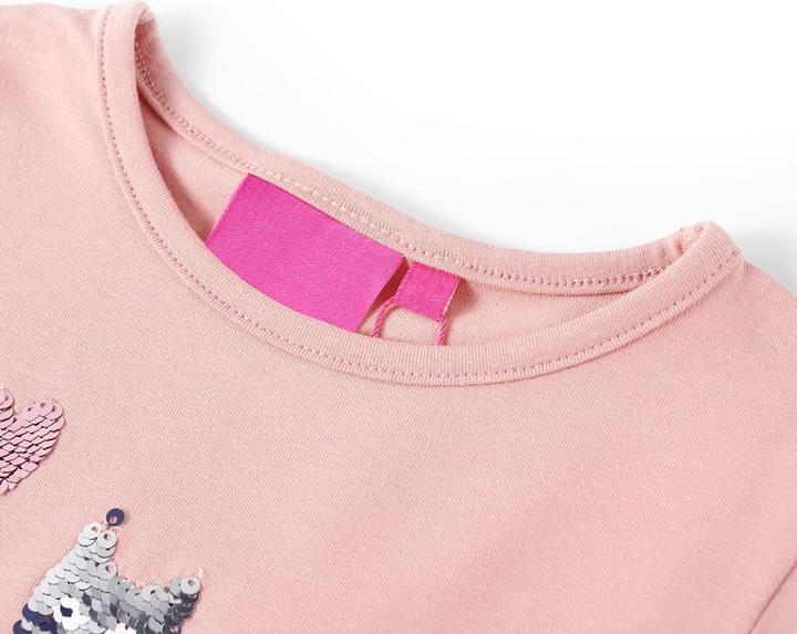 Immagine prodotto VidaXL Camicia da bambino a maniche lunghe rosa chiaro 140,Materiale: 95 % cotone. 5 (140)