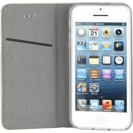 No Name Etui Smart Magnet book Xiaomi Poco M5 zlotygold (Poco M5), eReader Zubehör, Gold