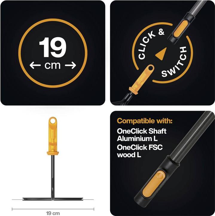 Actual product image Fiskars Hacke OneClick