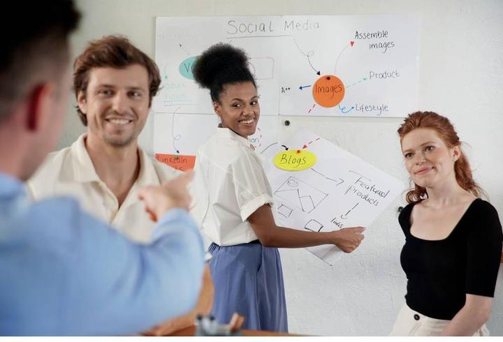 Productafbeelding Nobo Whiteboard Frameloos (45 x 45 cm)