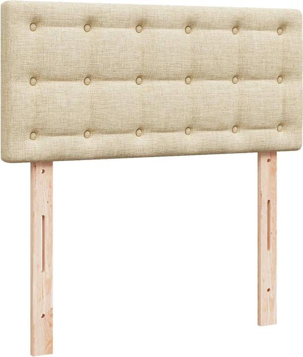 Image du produit vidaXL Bo x lit de saut avec matelas 90 x 190 cm Tissu (90 x 190 cm)