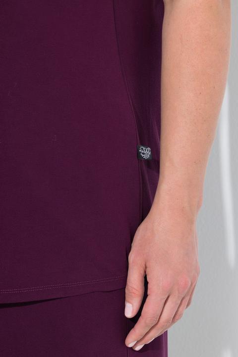 Produktbild Ulla Popken Pyjama, oversized, Zweiteiler, Hemdkragen, Halbarm (50, 52)