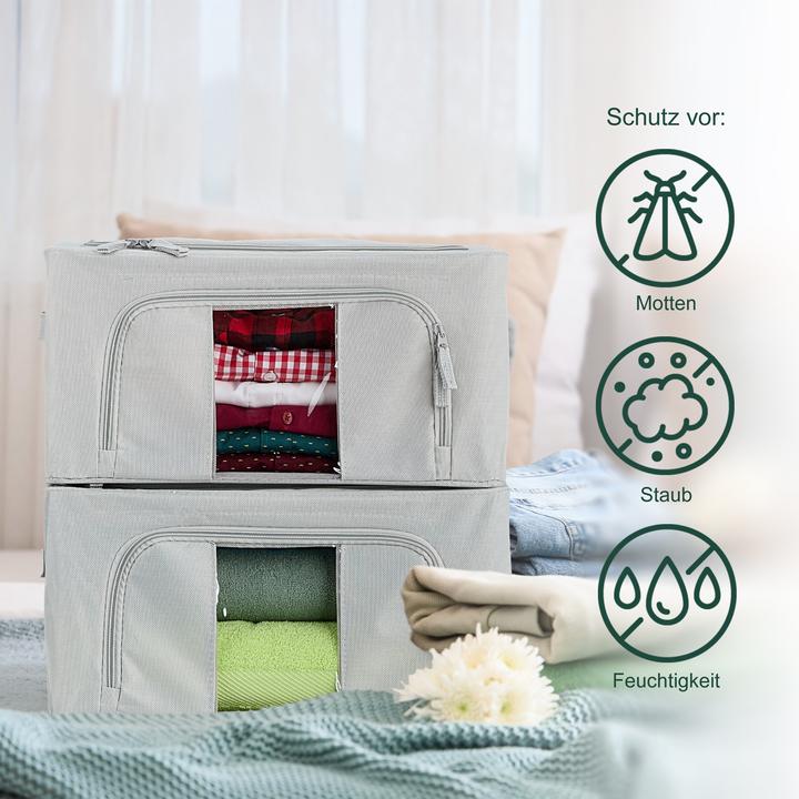 Produktbild Relaxdays Aufbewahrungstaschen-Set (40 x 30 x 20 cm, 100 l)