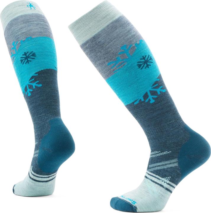 Actual product image Smartwool Women's Ski Full Cushion Snowpocalypse Pattern OTC Socks (42 - 45)