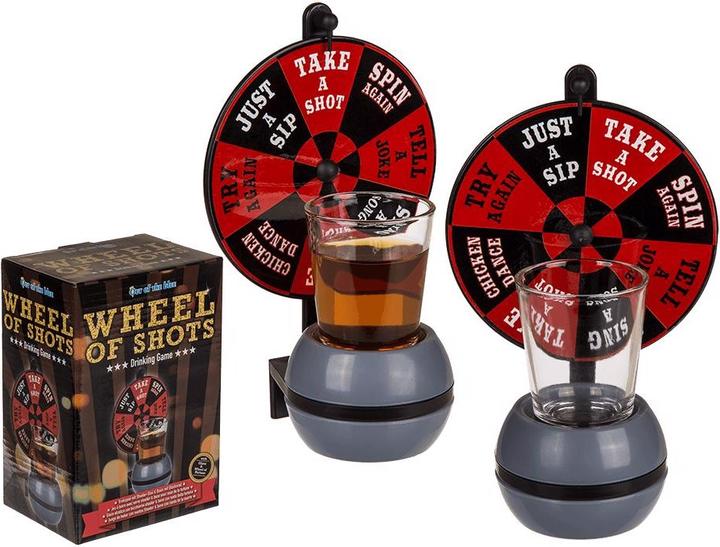 Produktbild Out of the blue Trinkspiel "WHEEL of SHOTS" by