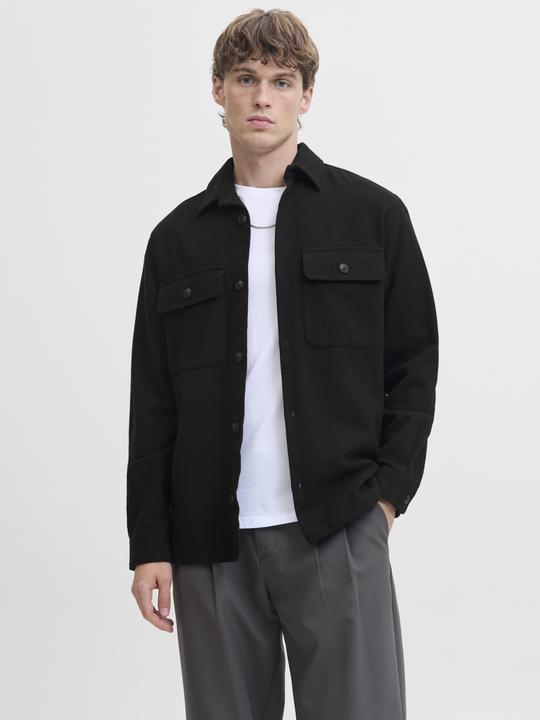 Produktbild Jack & Jones Jprrayle Melange Solid L/S Overshirt Sn (XS)