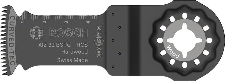 Actual product image Bosch Professional Zubehör HCS plunge cut saw blade AIZ 32 BSPC Hard Wood, 50 x 32 mm, pack of 1