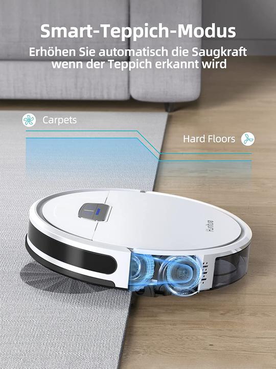 Actual product image Honiture G20 Robot Vacuum Cleaner (4500 Pa, Wiping cloth)