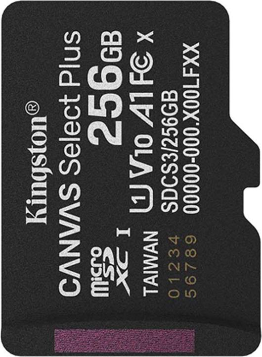 Produktbild Kingston Canvas Select Plus (256 GB, microSDXC, U1, UHS-I)