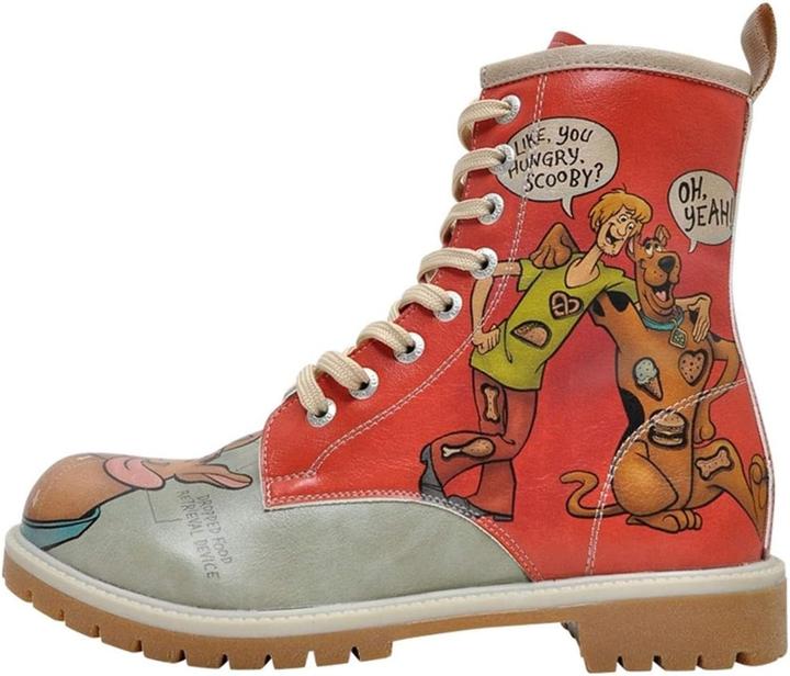 Image du produit Dogo Dames Long Boots Modieuze laarzen, rood (40)