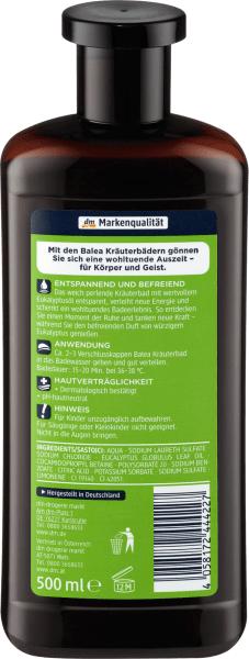 Image du produit dm Balea Bain aux herbes Eucalyptus (500 ml)