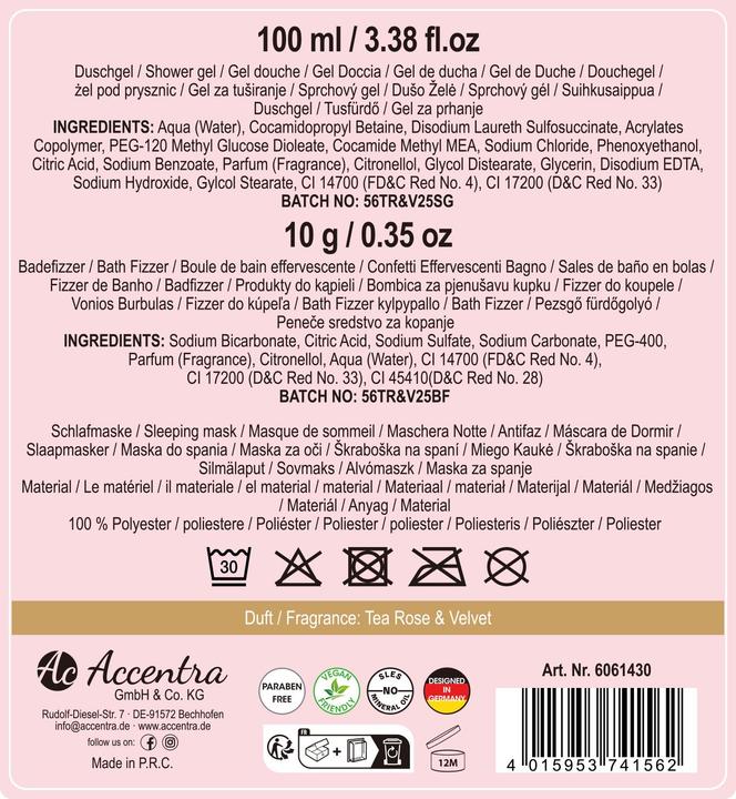 Produktbild Accentra Badeset (Körperpflegeset)