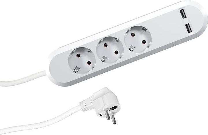 Image du produit Bachmann Rallonge SMART (3 x, CEE 7/3, 1.50 m)