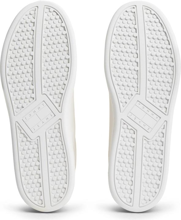 Actual product image Tommy Hilfiger White Polyurethane Men's Sneaker (41)
