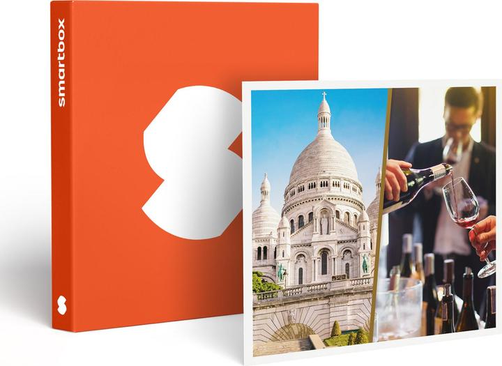 Actual product image Smartbox 3 romantic days in Paris with 3-hour wine course and tasting (2 pers.)