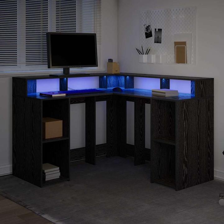 Produktbild vidaXL Moderner Schreibtisch (130 x 130 x 91 cm)