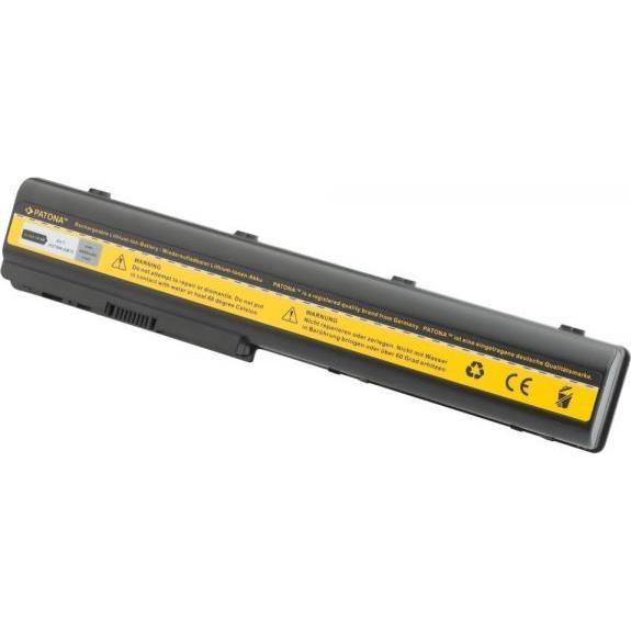 Patona 2140 (4400 mAh), Notebook Akku, Schwarz