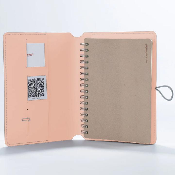 Actual product image Vacavaliente Madison Button Notebook A5 (A5)