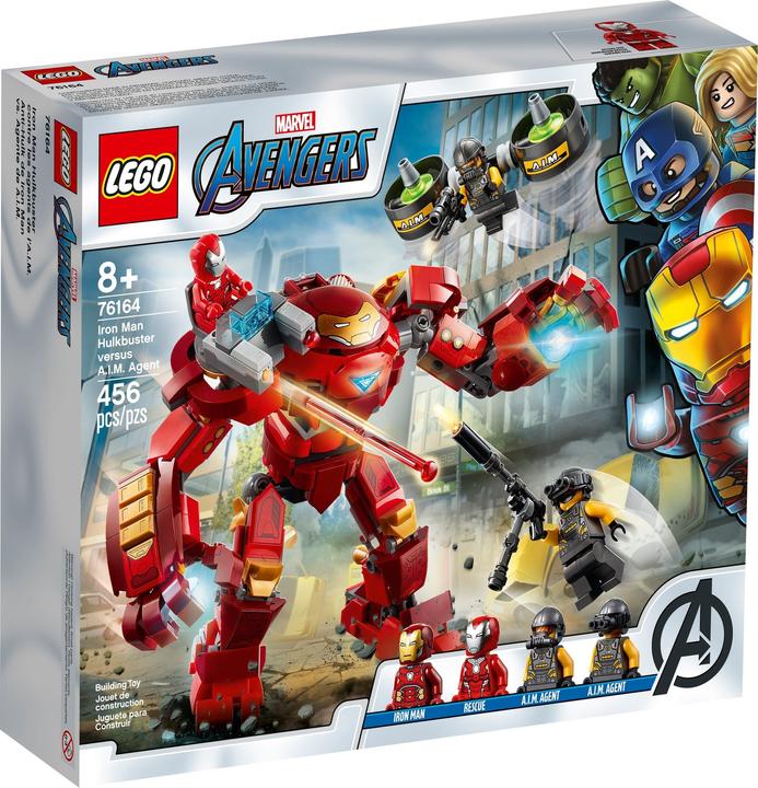 Produktbild LEGO Iron Man Hulkbuster vs. A.I.M. Agent (76164, LEGO Marvel)